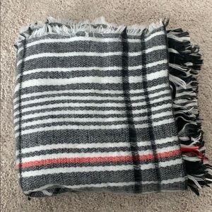 Nordstrom Plaid Blanket Scarf